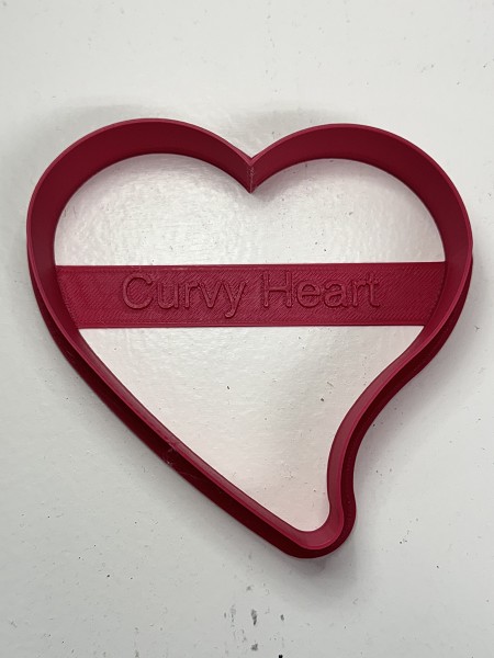Curvy Heart Cookie Cutter
