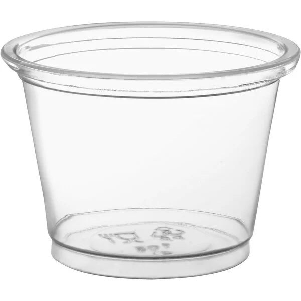 1 OZ Disposable Plastic Portion Cups 2500 CT - Image 2