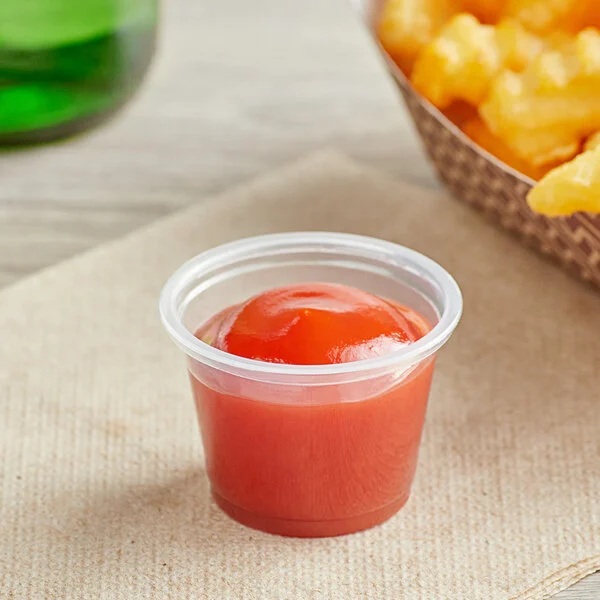 1 OZ Disposable Plastic Portion Cups 2500 CT - Image 3