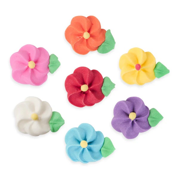 Medium Drop Flower w/ Leaves 150 CT