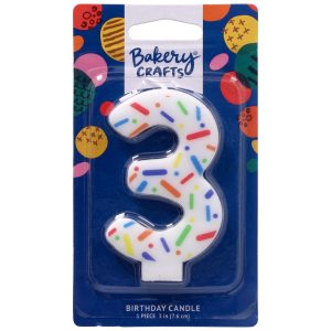 3 Rainbow Sprinkle 6 CT