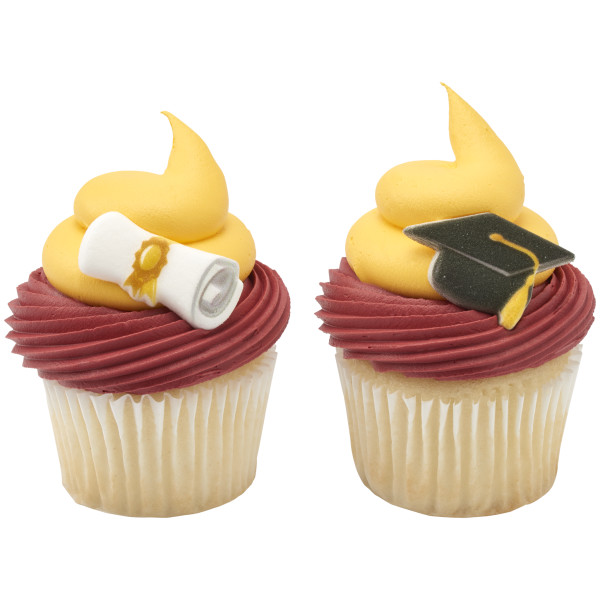 Graduation Cap & Scroll Dec-Ons 168 CT (NO RED 3) - Image 3