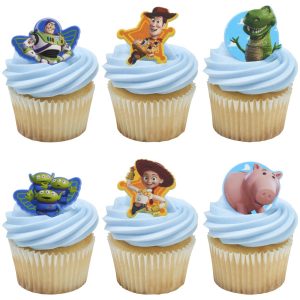 Disney and Pixar Toy Story Playful Pals Cupcake Rings 144 CT