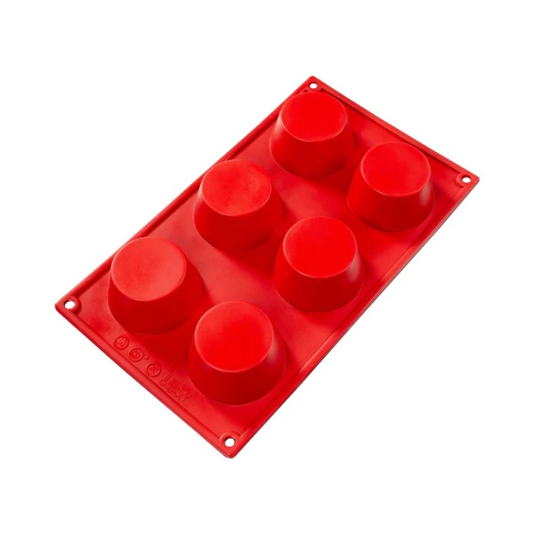 Muffin Silicone Bakeware 3.38 oz 6 Cav