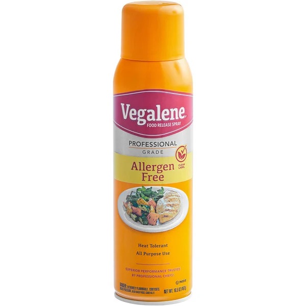 Vegalene Allergen Free 16.5 oz. Canola Release Spray EA