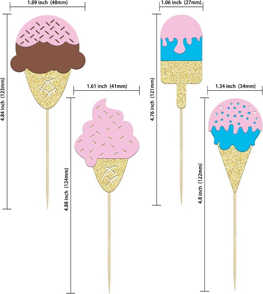 Ice Cream Fun Pic 12 CT - Image 3