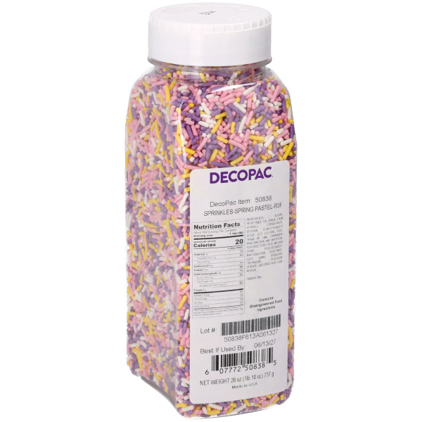 Pastel Spring - Red 3 Free Sprinkles 26 OZ - Image 2