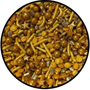 Glamorous Gold Sprinkle Mix 6 OZ