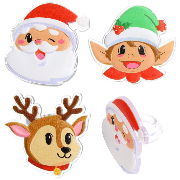 Santa & Friends Rings 144 CT - Image 2