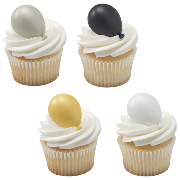 Classic Balloon Cupcake Rings 1 1/2" 144 CT