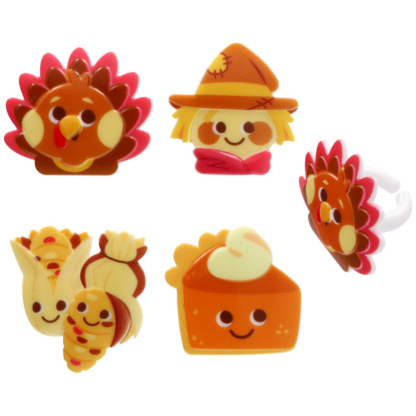Happy Harvest Cupckae Rings 144 CT - Image 2