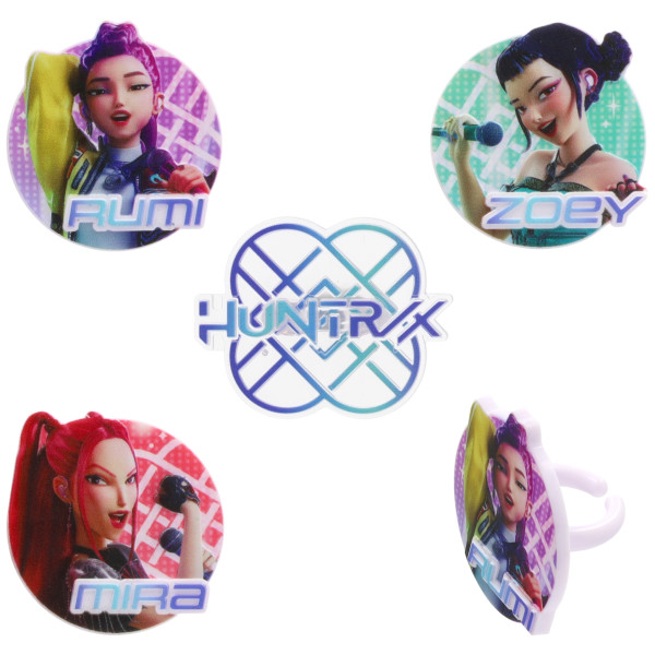 KPop Demon Hunters HUNTER/X Cupcake Rings 144 CT - Image 3