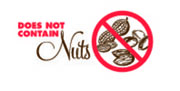Does NOT Contain Nuts Labels 500 CT
