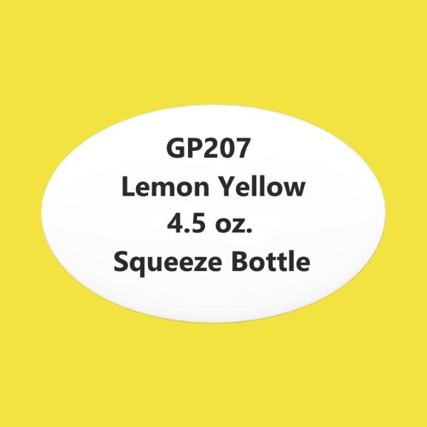 Lemon Yellow 4.5 OZ (127G) Soft Gel Paste