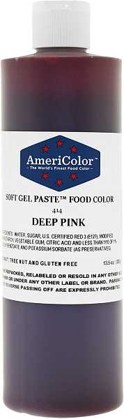 Deep Pink 13.5 OZ (382g) Soft Gel Paste