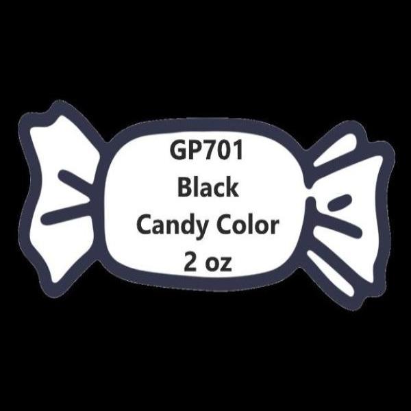 Black 2 OZ (56g) Candy Color Americolor