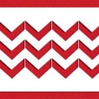 Stencil Wide Chevron