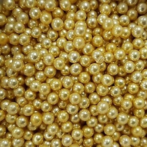 Gold Dragees #3 (6mm) 11 LB