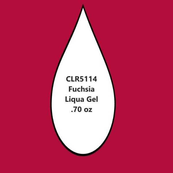 Fuchsia .70 Fluid OZ Liqua Gel