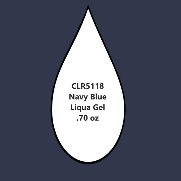 Navy Blue .70 Fluid OZ Liqua Gel