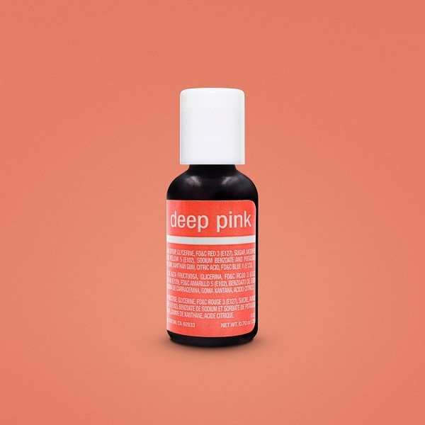 Deep Pink .70 Fluid OZ Liqua Gel