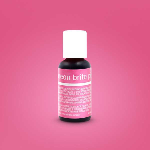 Neon Brite Pink .70 Fluid OZ Liqua Gel