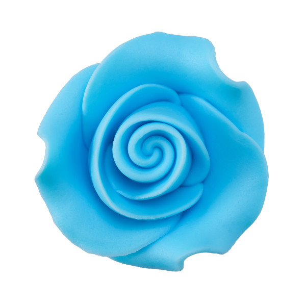 Sugarsoft Roses Light Blue 1.5" 72 CT