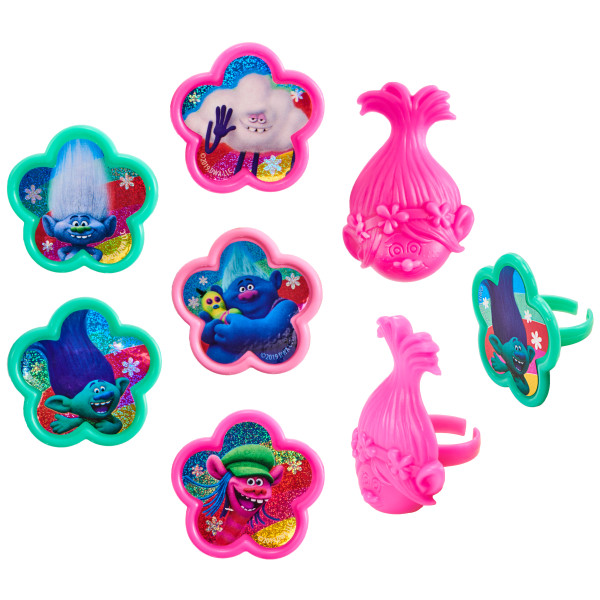 Trolls Hugs & Happiness Rings 144 CT - Image 2