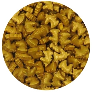 Unicorn Head Gold Sprinkles 1 LB