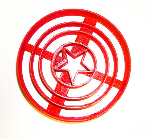 Captin America Marvel Superhero Cookie Cutter