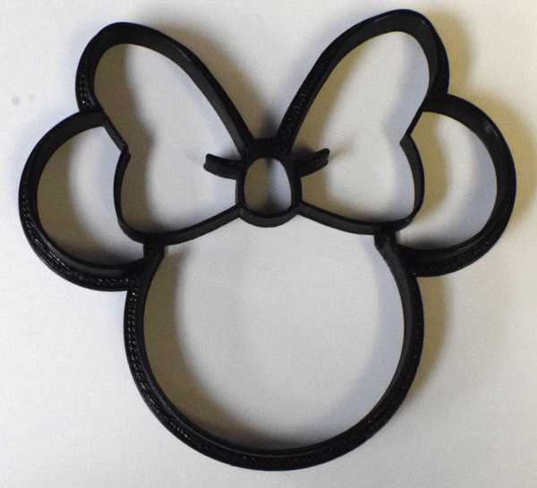Minnie Mouse Head Cookie Cutter