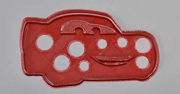Cars Lightning McQueen Cookie Cutter