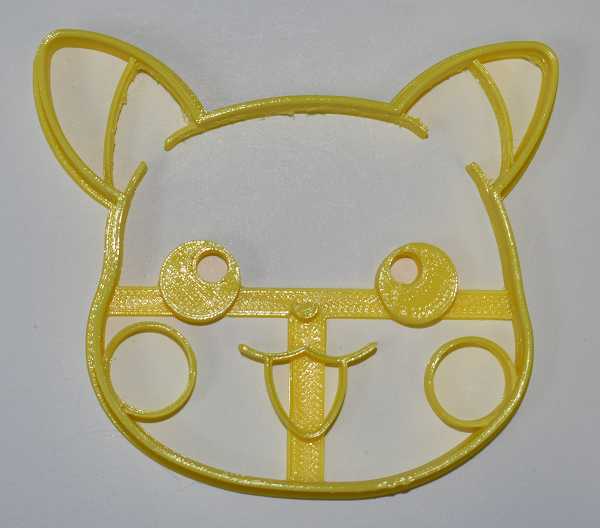 Pikachu Face Pokemon Go Cookie Cutter