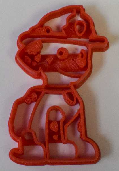Paw Patrol Marshall Fire Pup Cookie Cutter
