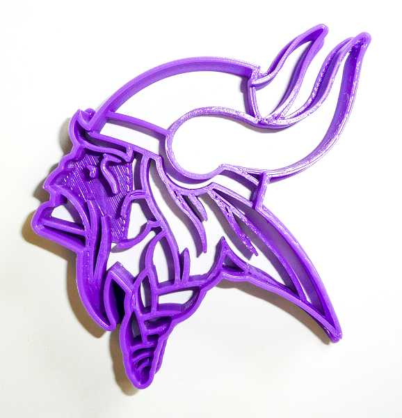 Minnesota Viking Cookie Cutter
