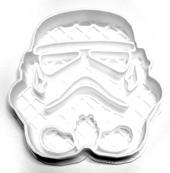 Star Wars Storm Trooper Helmet Cookie Cutter