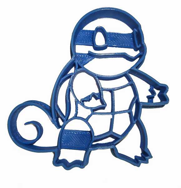 Squirtle Pokeman Go Cookie Cutter