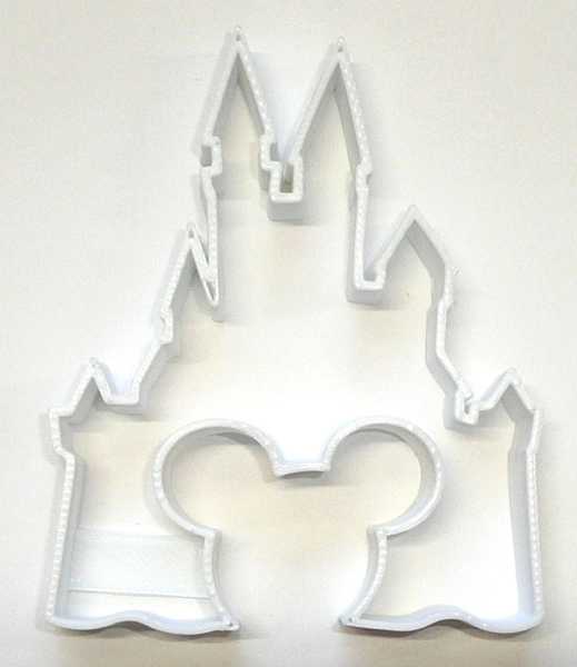 Cinderella Castle with Mickey Mouse Ears Cookie Cutter