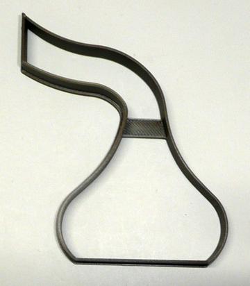 Kiss Cookie Cutter