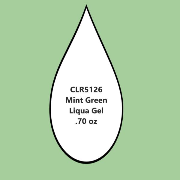 Mint Green .70 Fluid OZ Liqua Gel