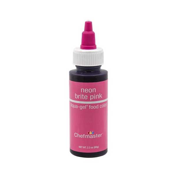 Neon Brite Pink 2.3 Fluid OZ Liqua Gel
