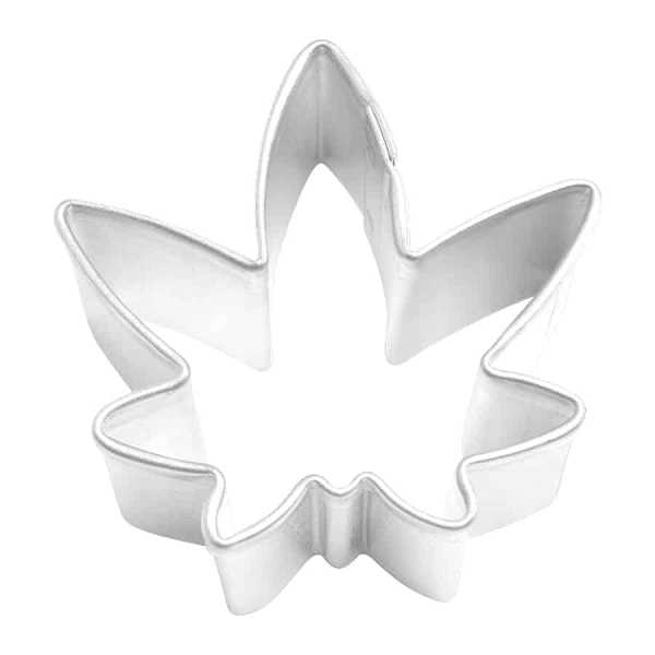 Mini Marijuana Leaf Cutter 1.5"