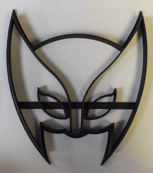 Wolverine Mask Cookie Cutter