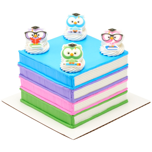 Colorful Grad Owl Dec-Ons 72 CT - Image 2