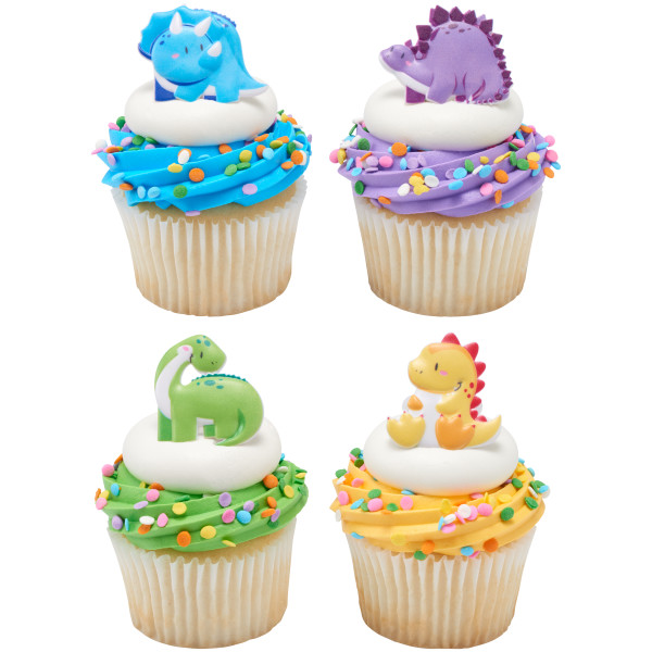 Cutsie Dinosaurs Cupcake Rings 144 CT - Image 2