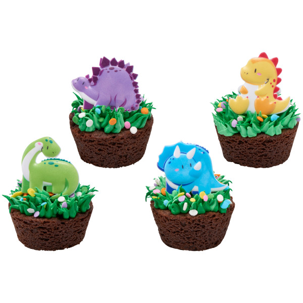 Cutsie Dinosaurs Cupcake Rings 144 CT - Image 3