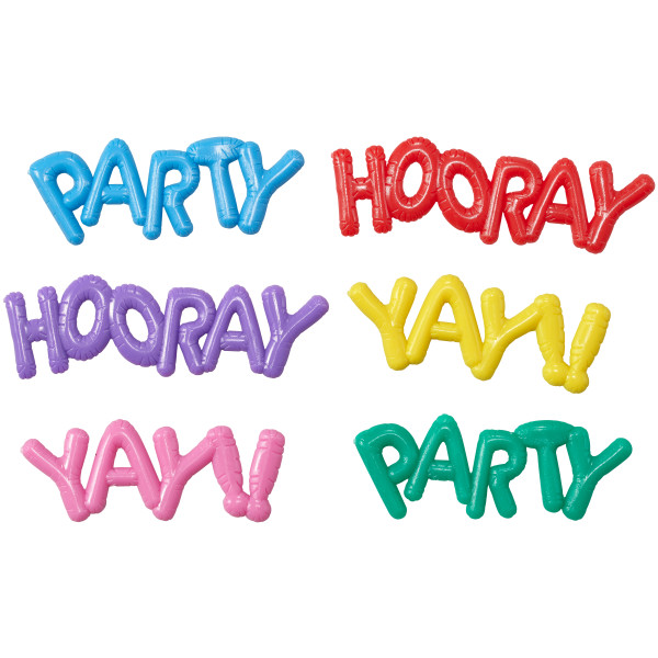 Bright Balloon Words Cupcake Layons 72 CT