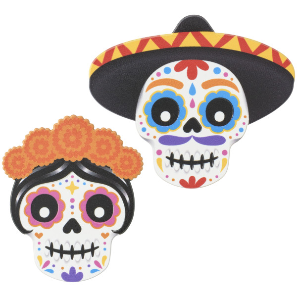 El Catrom amd La Catroma Skulls 12 CT (6 each)