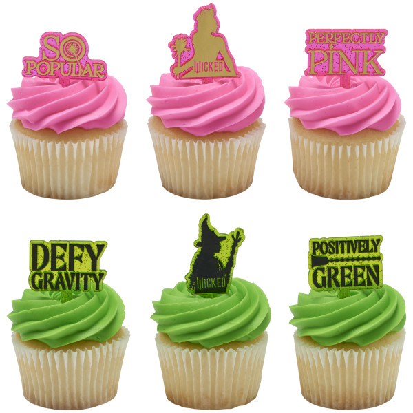Wicked Elphaba and Glinda DecoPics 72 CT