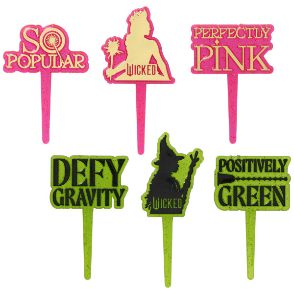 Wicked Elphaba and Glinda DecoPics 72 CT - Image 2